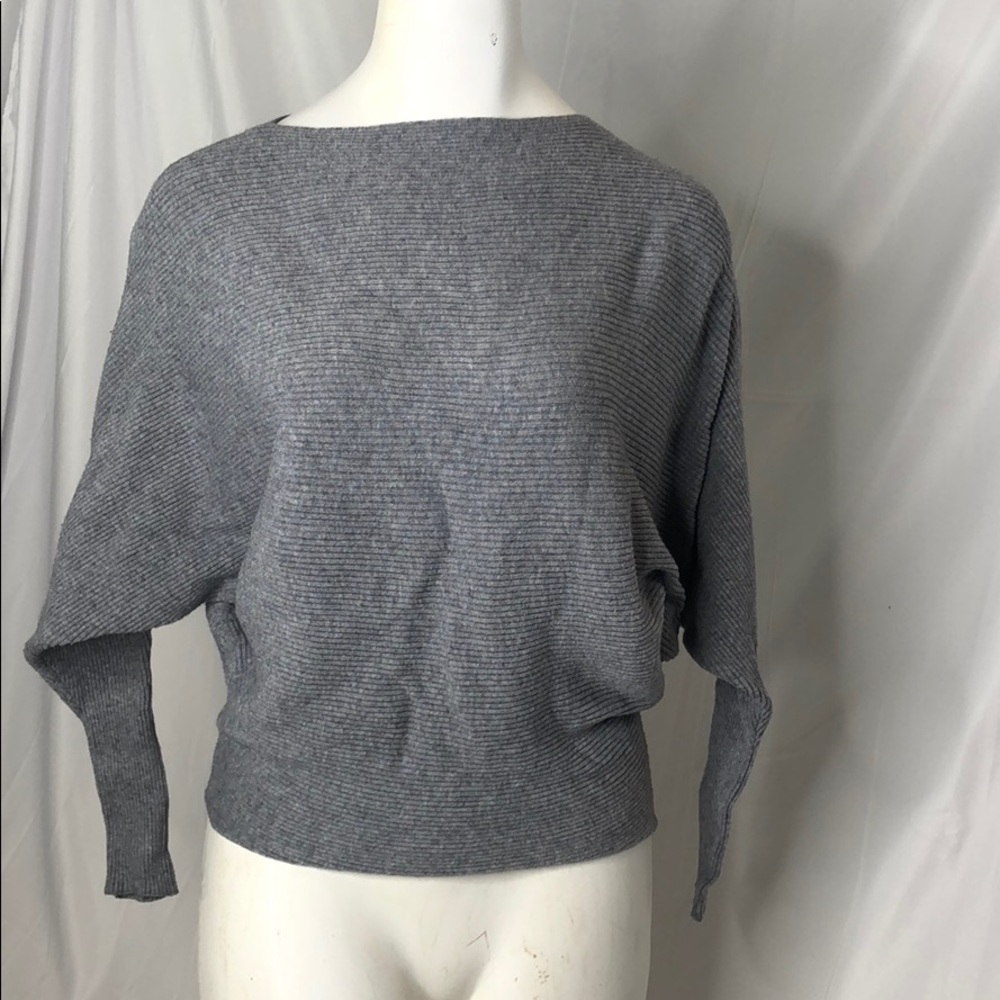 philosophy gray sweater